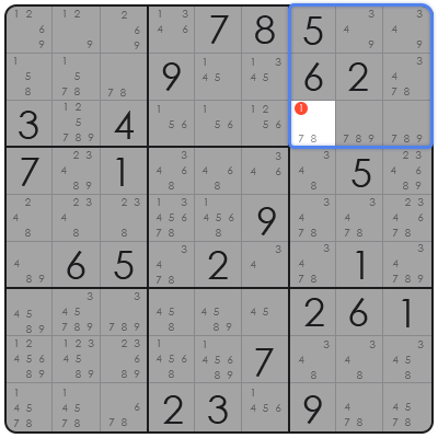 sudoku empty rectangle
